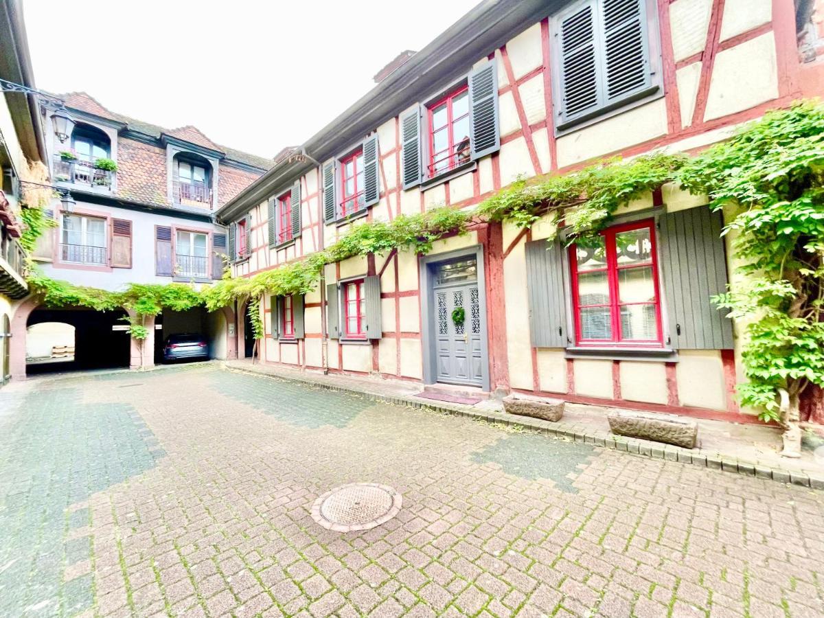 Colmar - Le Nichoir - Centre Historique - Parking Gratuit - Box Velo & Poussette Leilighet Eksteriør bilde