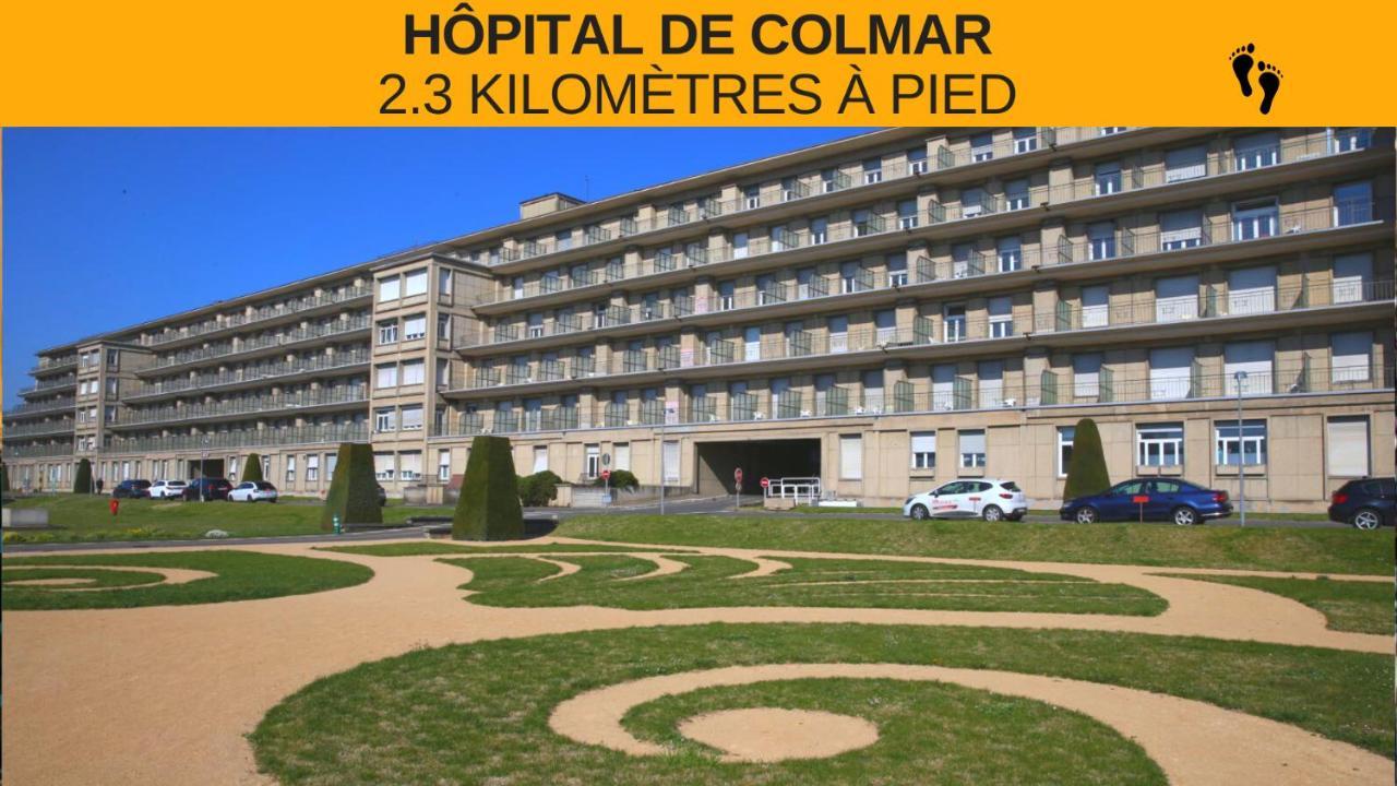 Colmar - Le Nichoir - Centre Historique - Parking Gratuit - Box Velo & Poussette Leilighet Eksteriør bilde