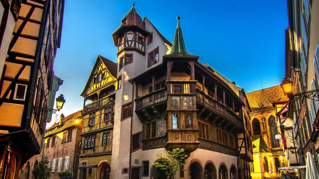 Colmar - Le Nichoir - Centre Historique - Parking Gratuit - Box Velo & Poussette Leilighet Eksteriør bilde