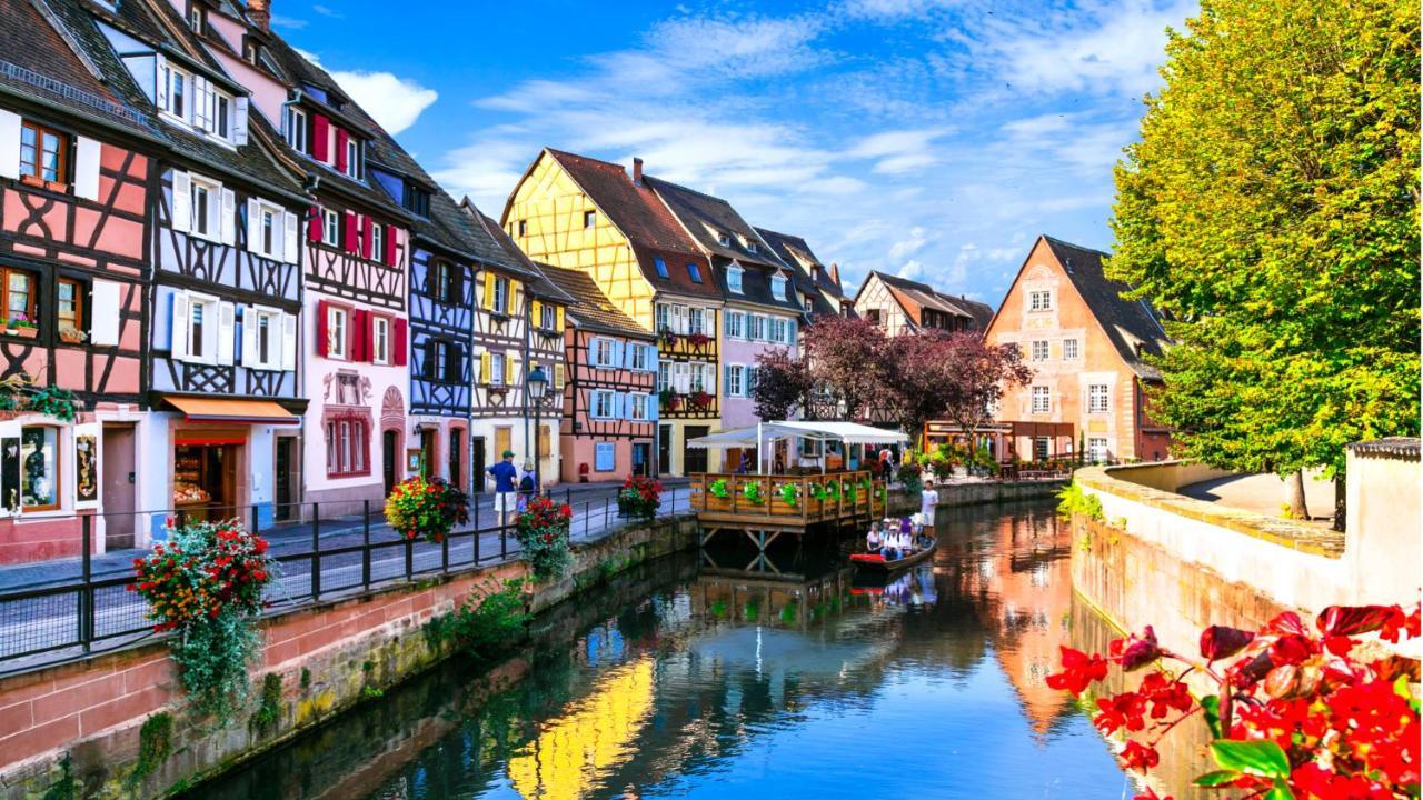 Colmar - Le Nichoir - Centre Historique - Parking Gratuit - Box Velo & Poussette Leilighet Eksteriør bilde
